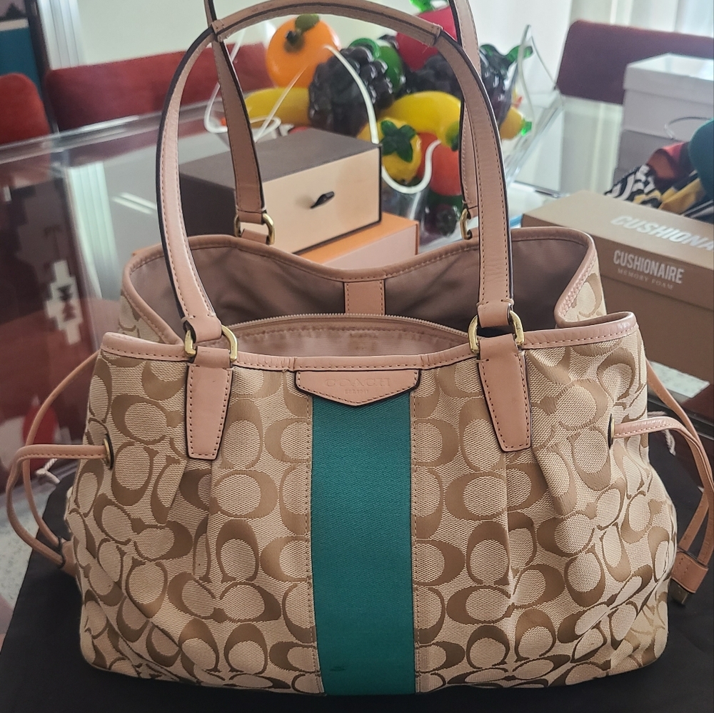 COACH Drawstring Carryall
